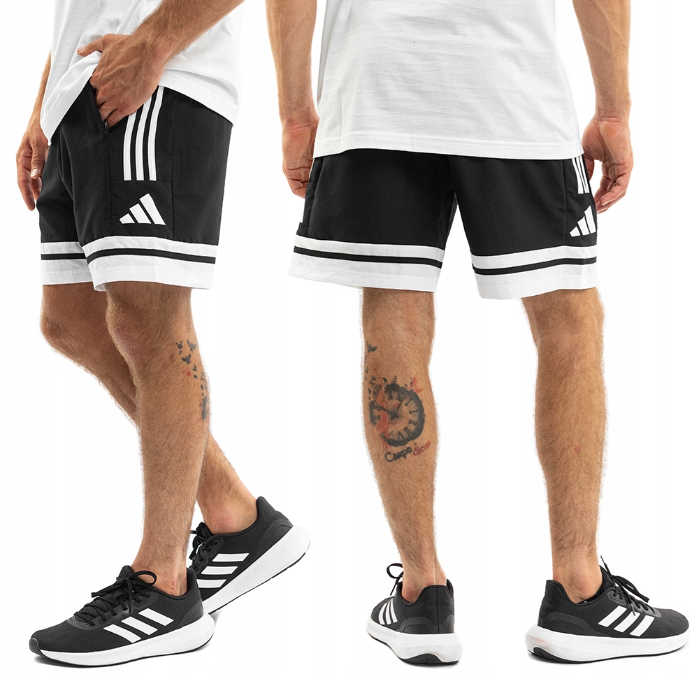 Spodenki Męskie adidas Squadra 25 Krótkie Sportowe Treningowe Czarne r. M