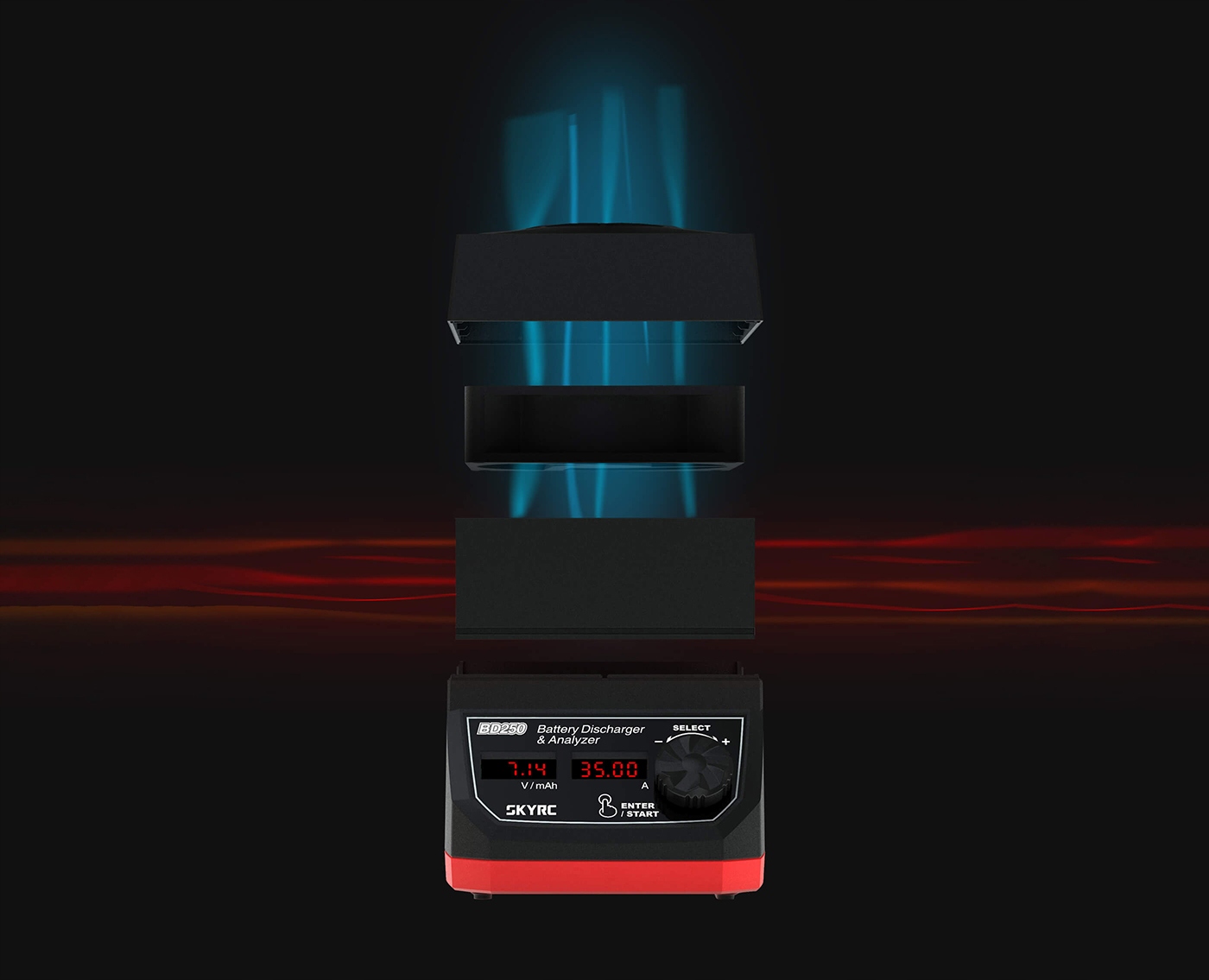 SKYRC BD250 - Rozładowywarka / Tester akumulatorów Stan opakowania oryginalne