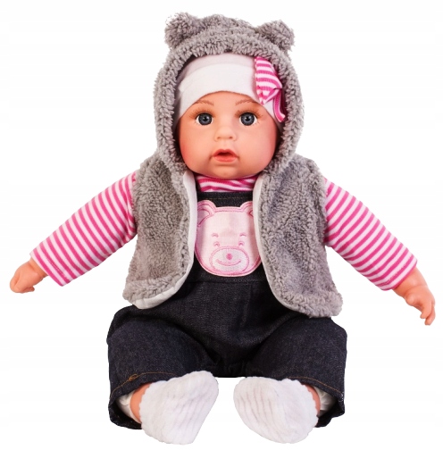 

Lalka Bobas Niemowlak Mówi Śpiewa po Pl 45 cm