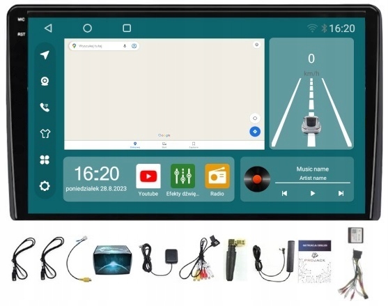 Rádio Navigácia Alfa Romeo 159 2005-2011 Carplay Android 8/256GB Sim