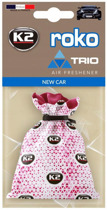 K2 Роко тріо - аромат освіжувач новий автомобіль 25 г