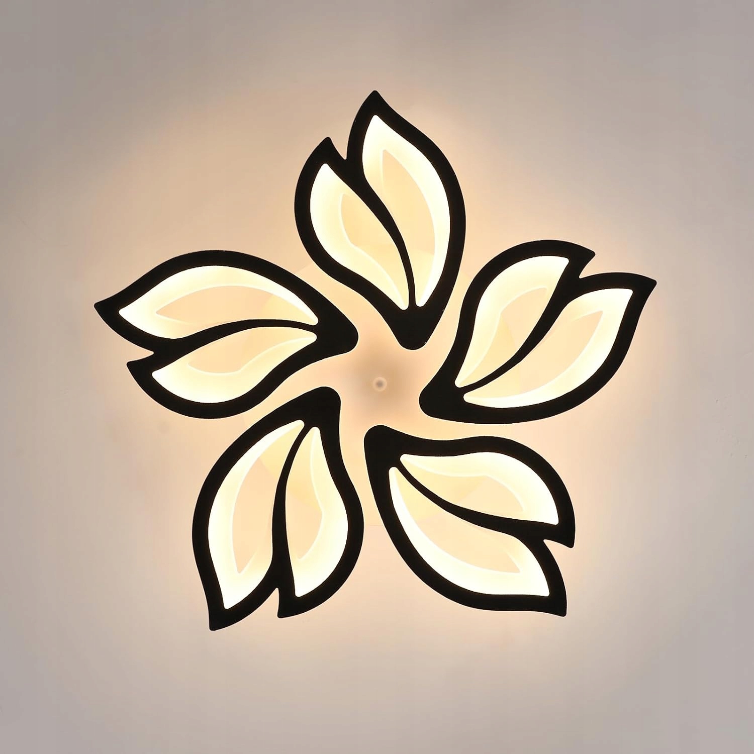 LAMPA SUFITOWA ŻYRANDOL PLAFON LED 45W + PILOT APP Długość/wysokość 60.5 cm