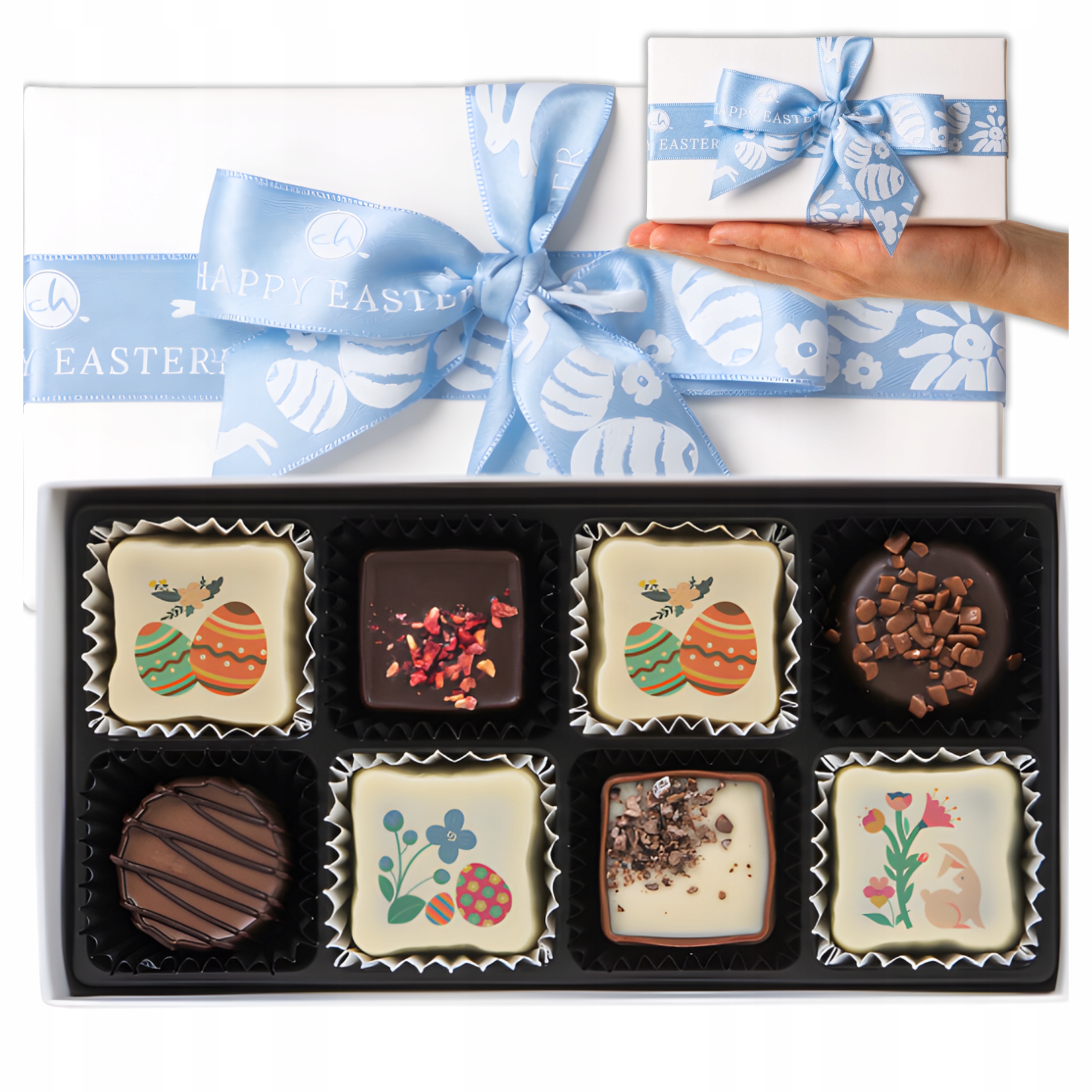 Sladkosti na Velikonoce čokoládové dárek na vánočního zajíčka 112 g