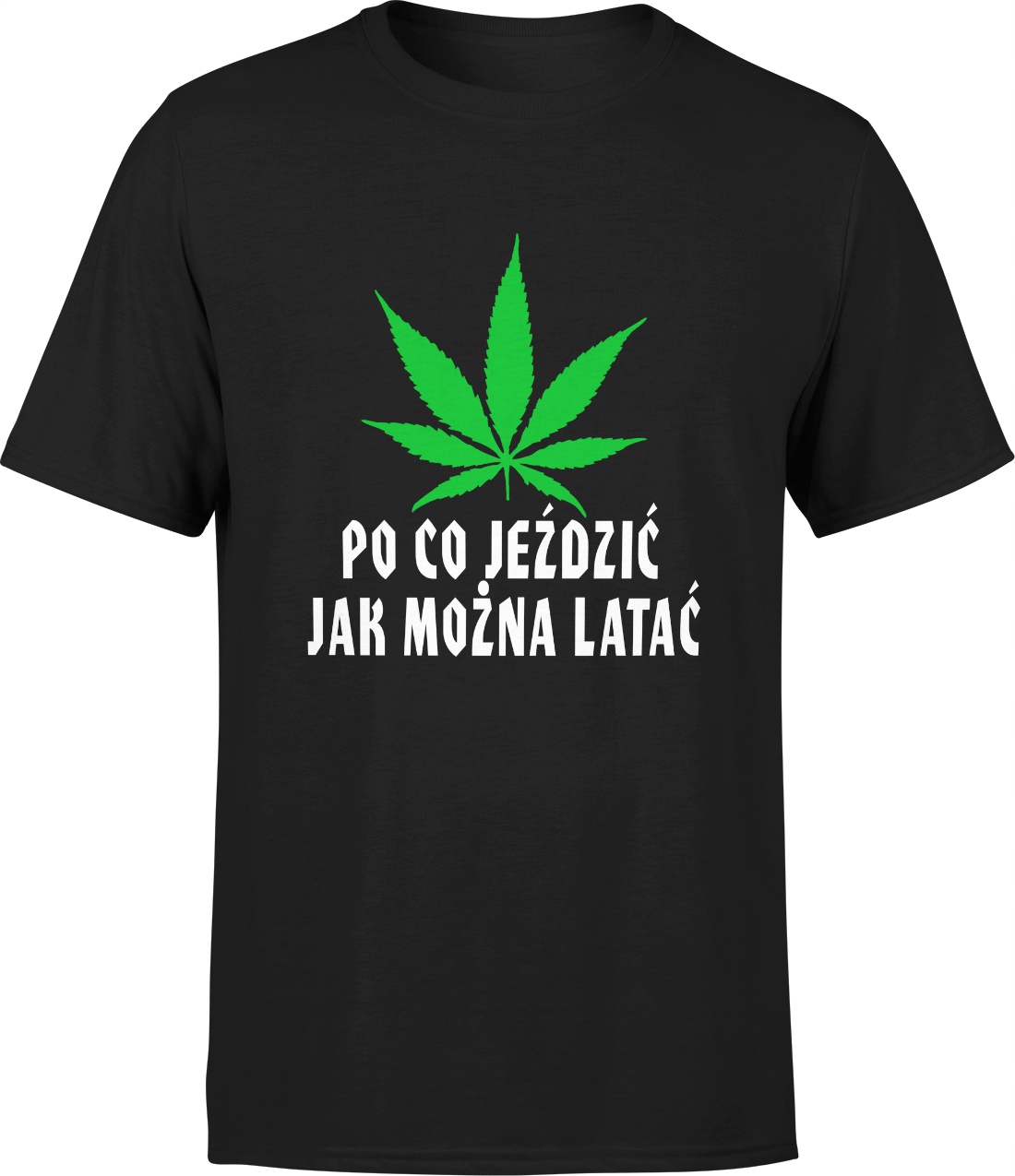 

Koszulka Marihuana Thc Cbd Z Nadrukiem Męska Roz M