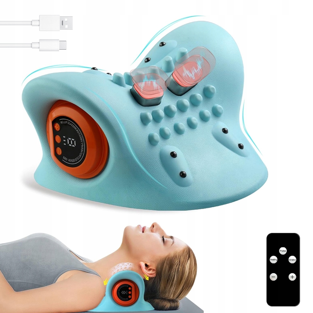 Poduszka Do Masażu Szyi Ems Z Podgrzewaniem I 6 Poziomami Mocy