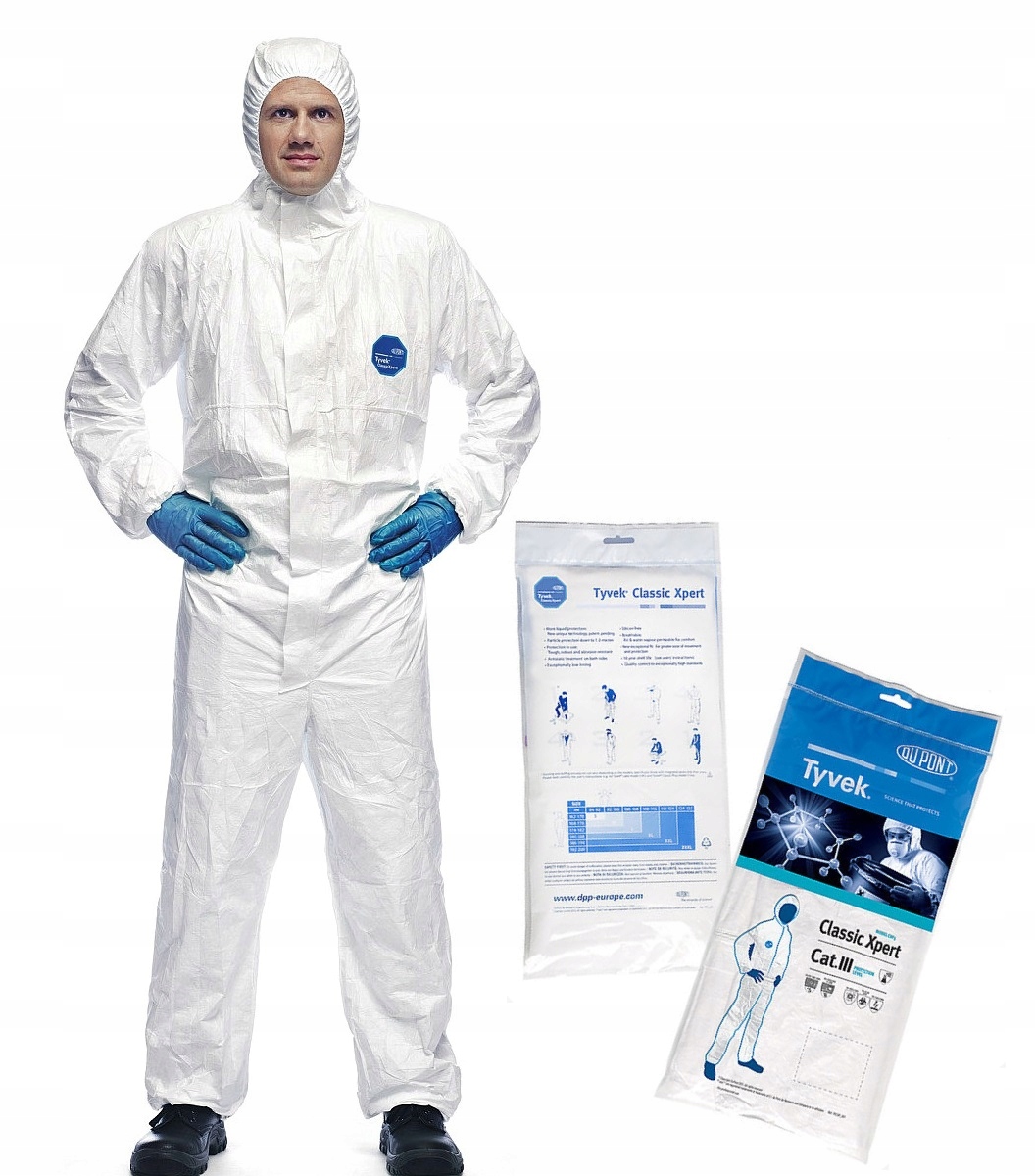 

Kombinezon Lakierniczy Chemiczny DuPont Tyvek 5/6