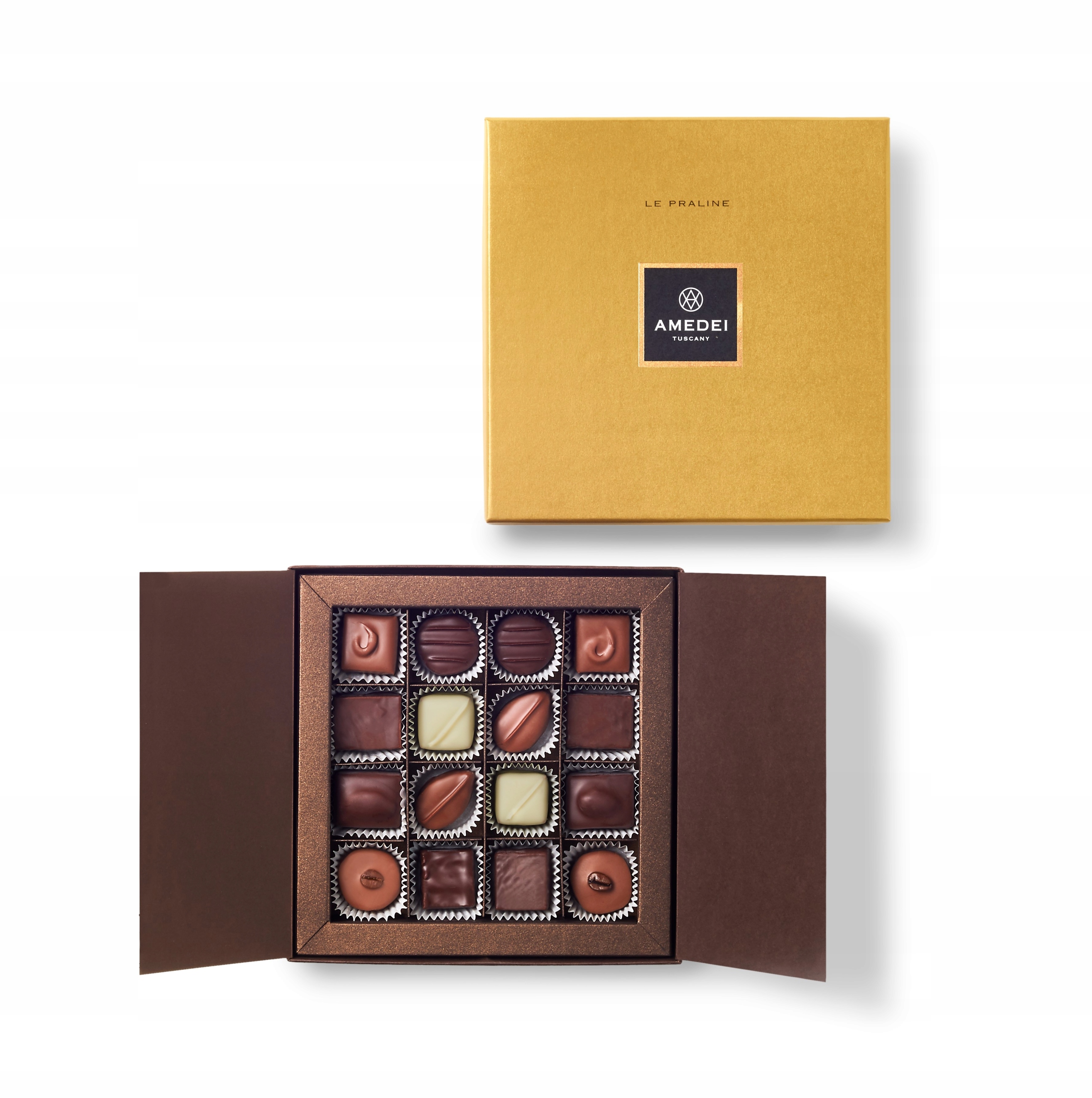 Bomboniera 16 Pralin Premium Amedei, 165g