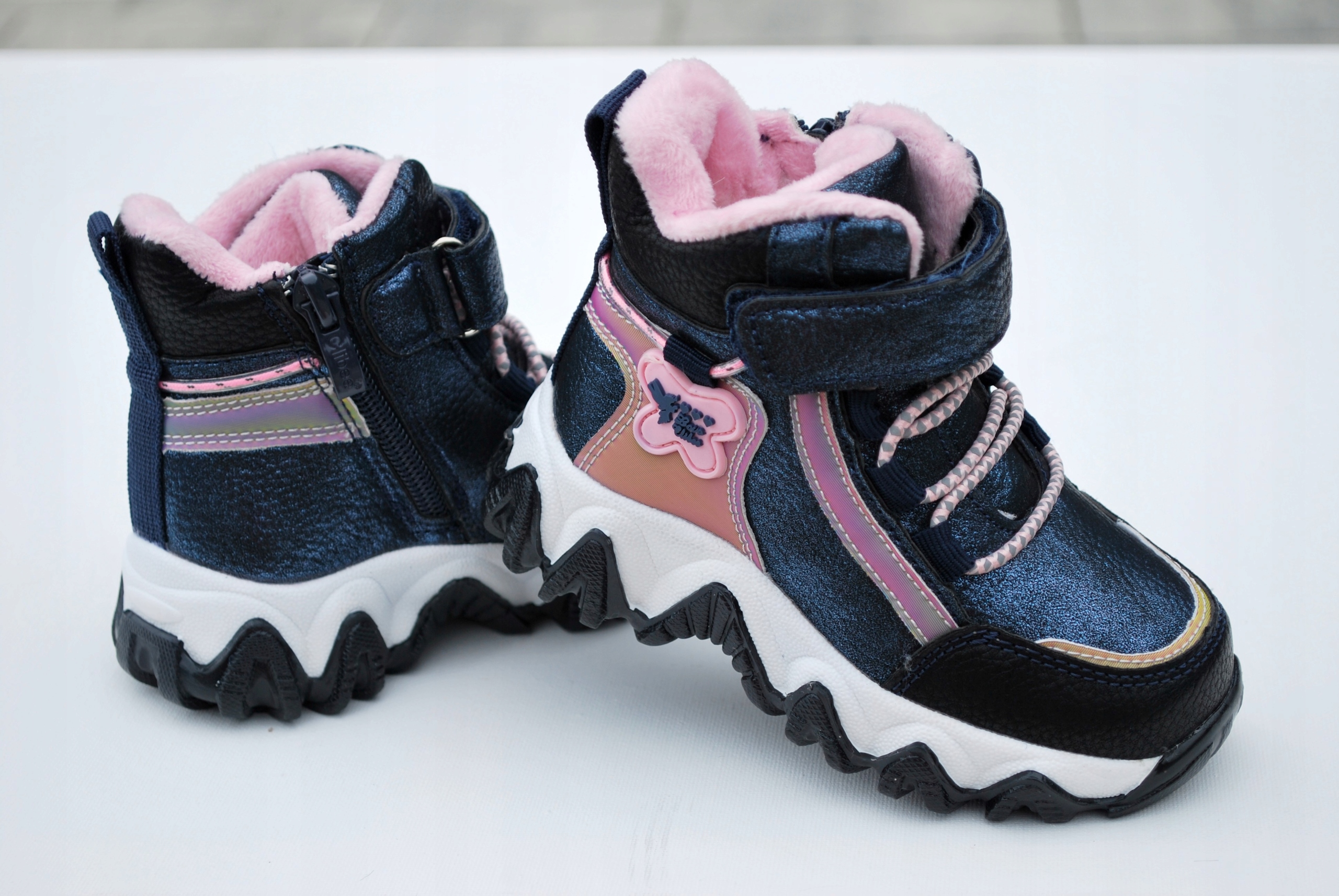 CLIBEE KOZAKI OWCZA WEŁNA NA SUWAK r.23 / 15,5cm Płeć dziewczynki