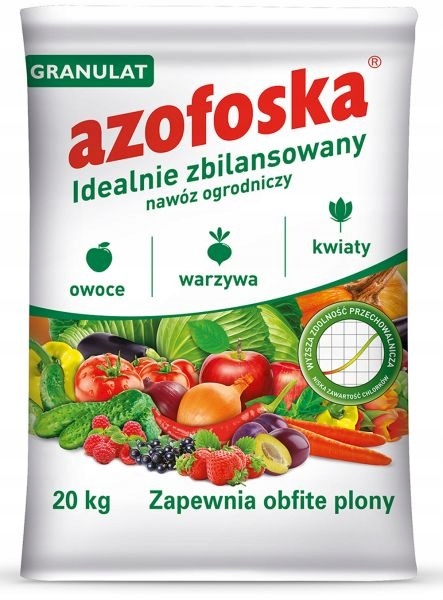 Nawóz ogrodniczy AZOFOSKA pylista owoce warzywa Producent Grupa Inco