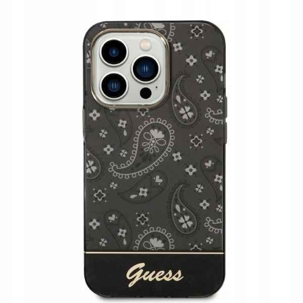 Guess GUHCP14XHGBNHK iPhone 14 Pro Max 6,7" černý/black hardcase Nákrčník P