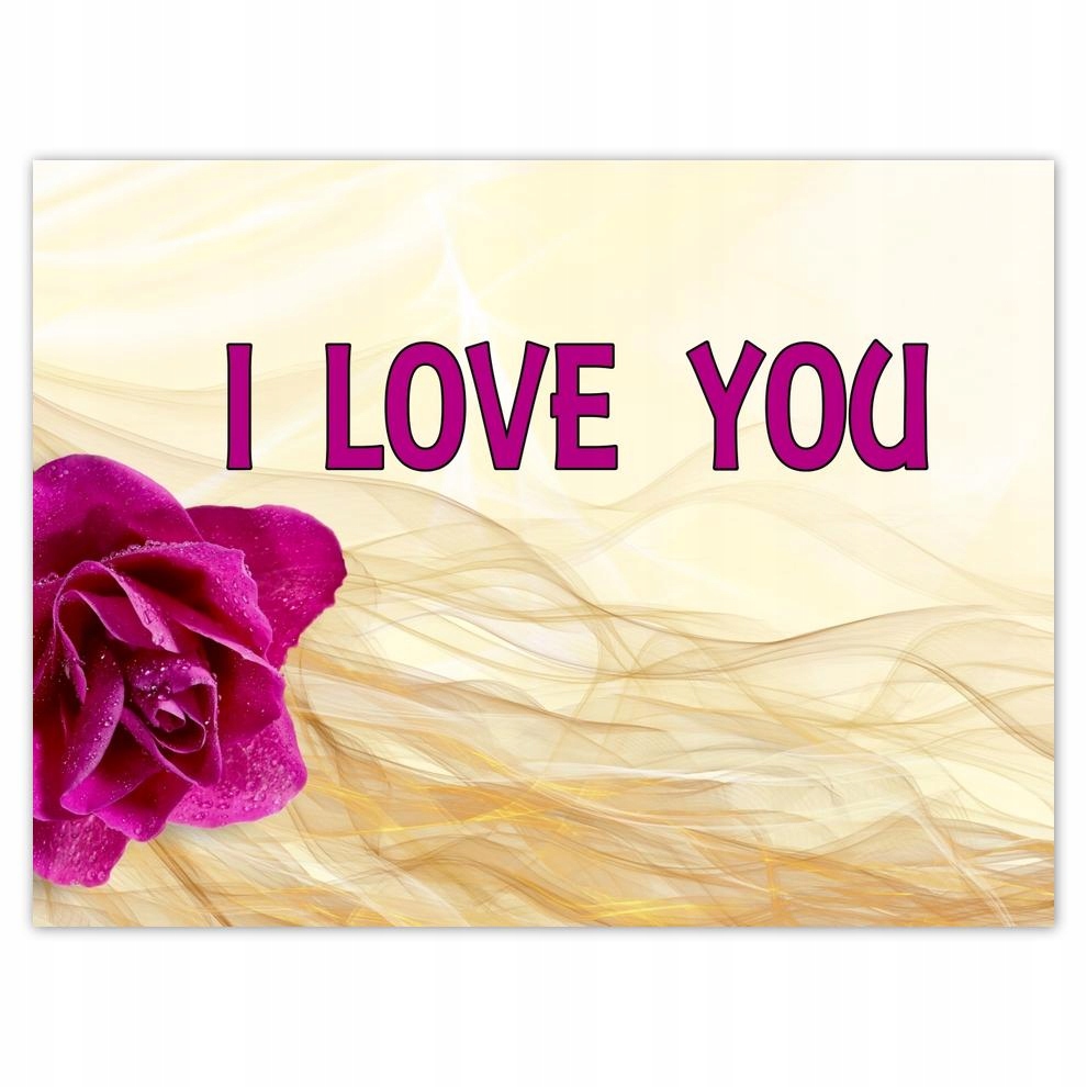 

Plakat 40x30 Dzień Kobiet Prezent Love