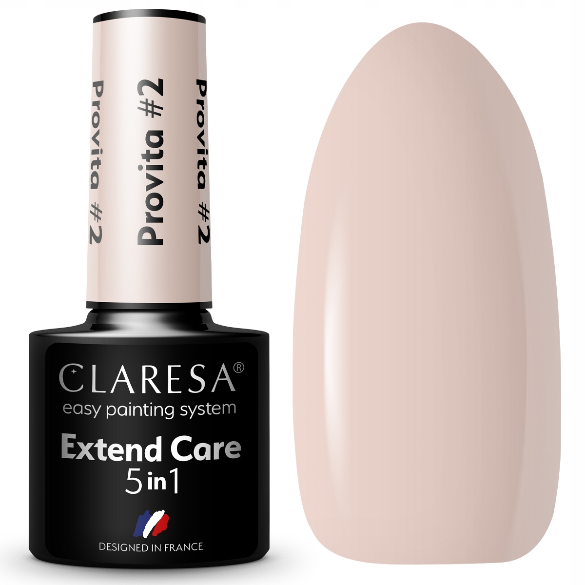 Claresa PROVITA baza lakier 5w1 #2 TOP DIAMOND Marka Claresa