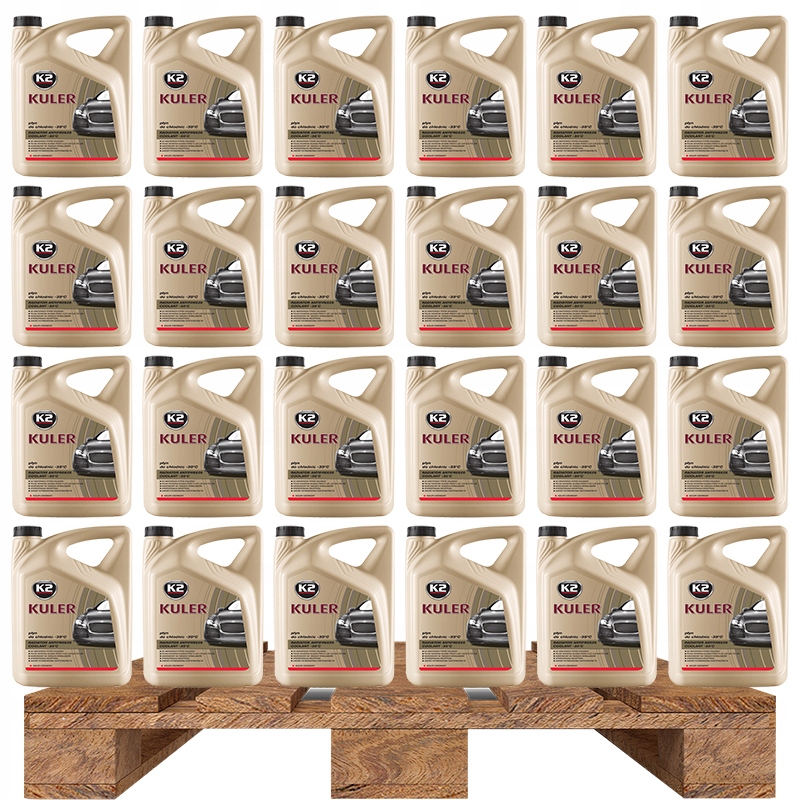 K2 Kuler охолоджуюча рідина червоний 144шт. піддон