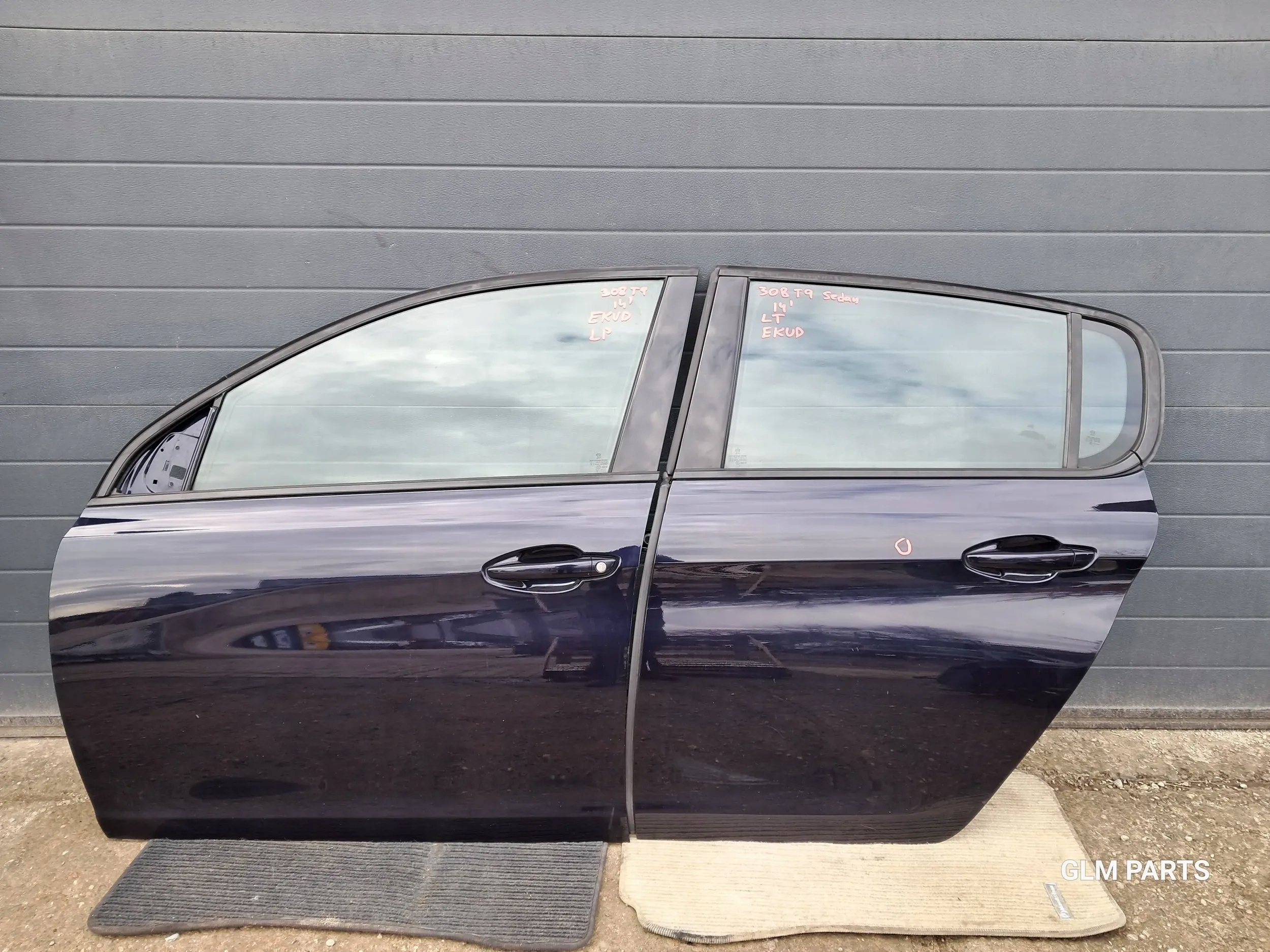 Peugeot 308 II T9 HB Hatchback DRZWI LEWE przód + tył 2014 rok EKUD