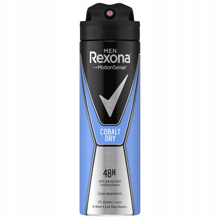 Rexona Men Cobalt Dry antiperspirant 48H 150 Ml