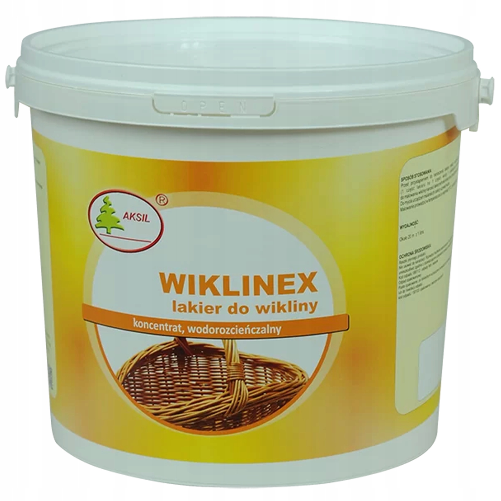 

Lakier ochronny do wikliny Wiklinex 5L