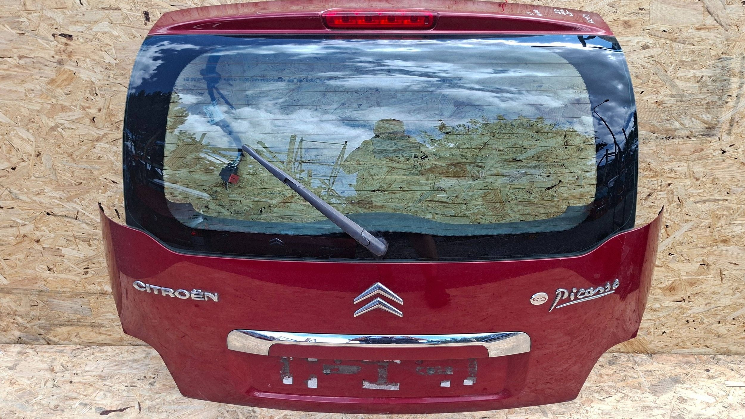 trunk door boot CITROEN C3 PICASSO 2008