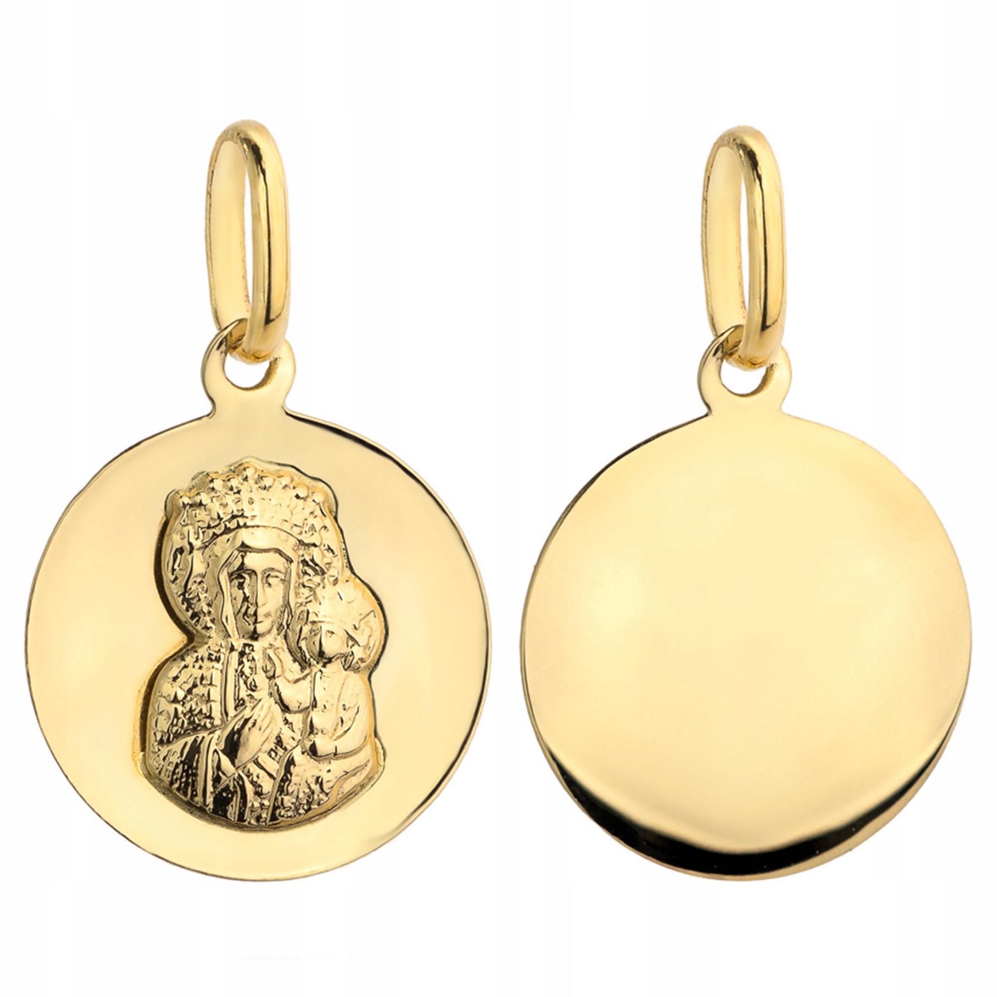 Zlatý Medailonek pr. 585 Panna Maria Čenstochovská