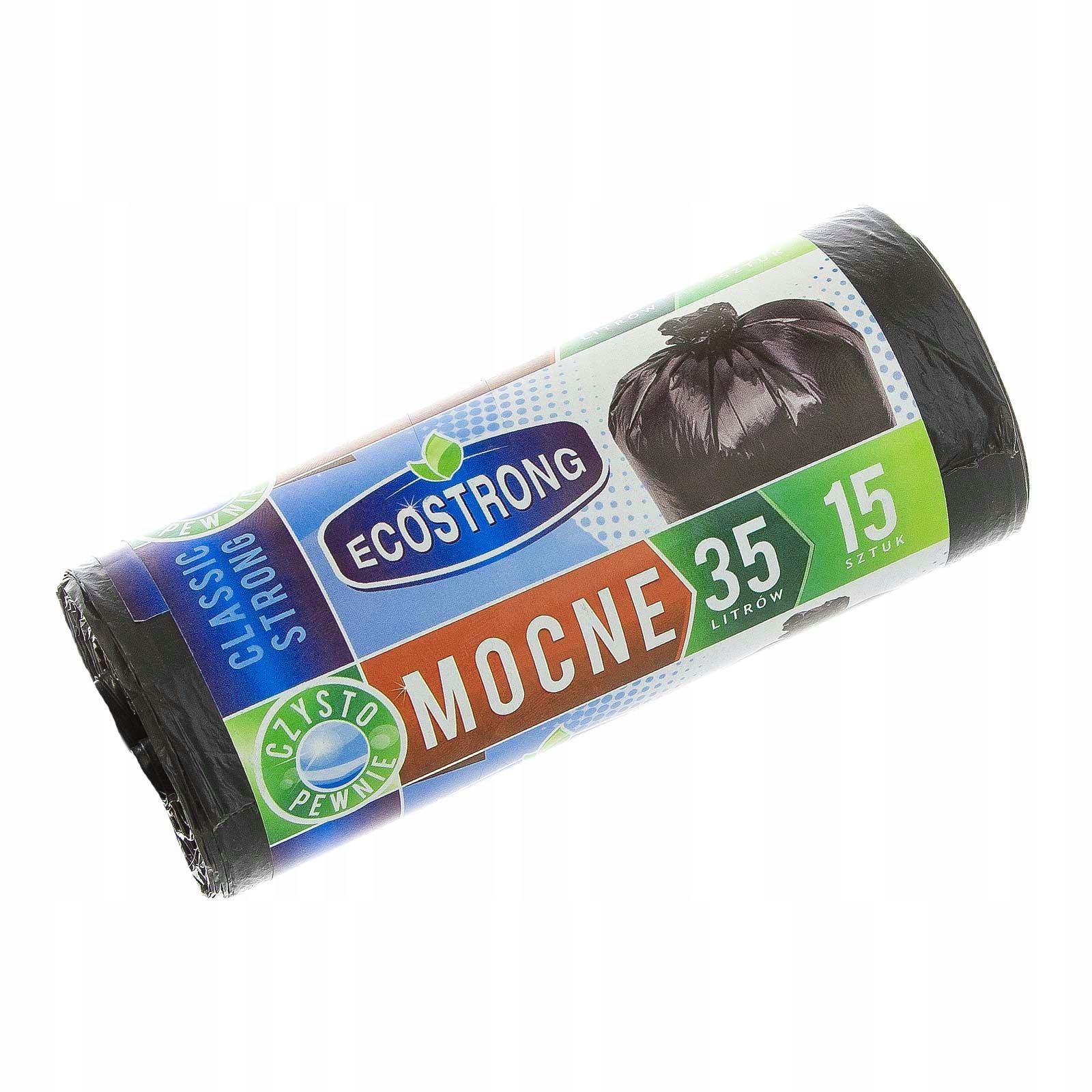 

Worki Na Śmieci Czarne 35L Duże Mocne 10 szt