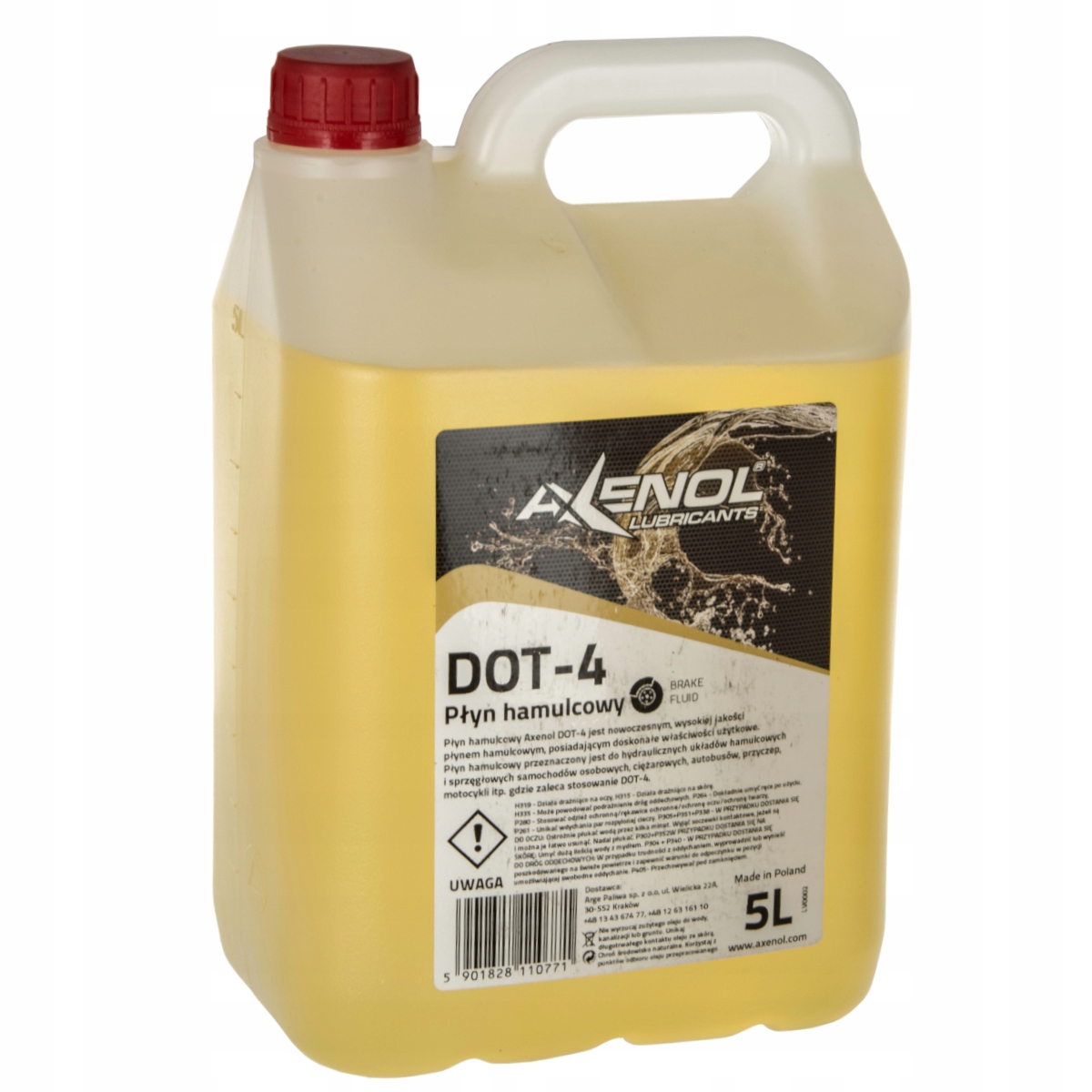 AXENOL DOT 4 ГАЛЬМІВНА РІДИНА 5Л