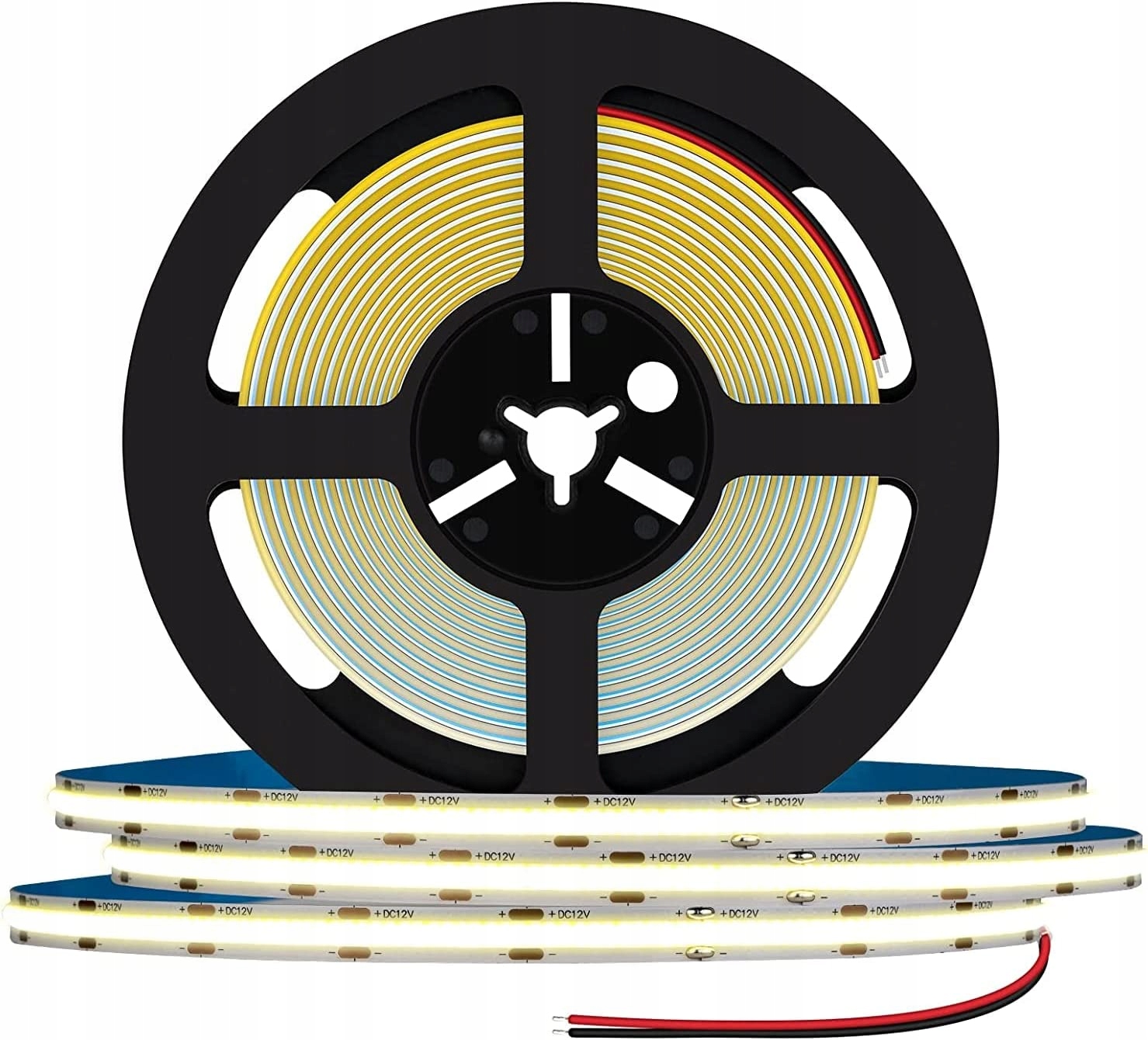 

Taśma Led Cob Ciągła Linia Neon 5M 3000K 12V IP67