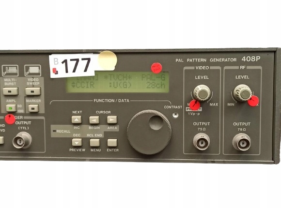 Generator Tester Video LEADER 408P NrB177 Model VB07A