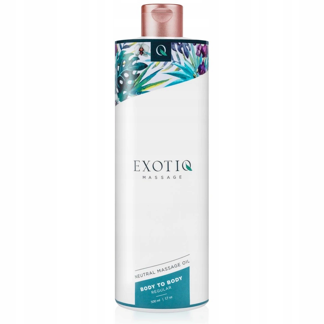 Exotiq Body to Body Oil 500 ml Masážní olej s aplikátorem