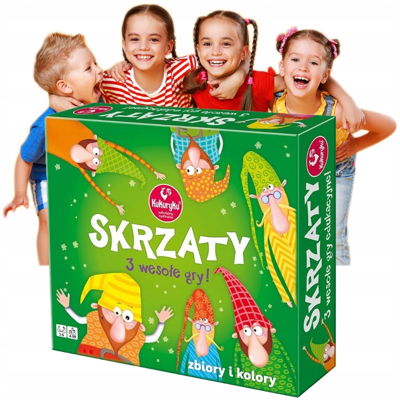 Rodzinna Gra Planszowa Skrzaty Idealna Dla Dzieci