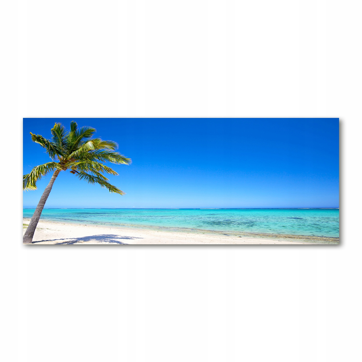 

Foto obraz szkło akryl Tropikalna plaża 125x50 cm