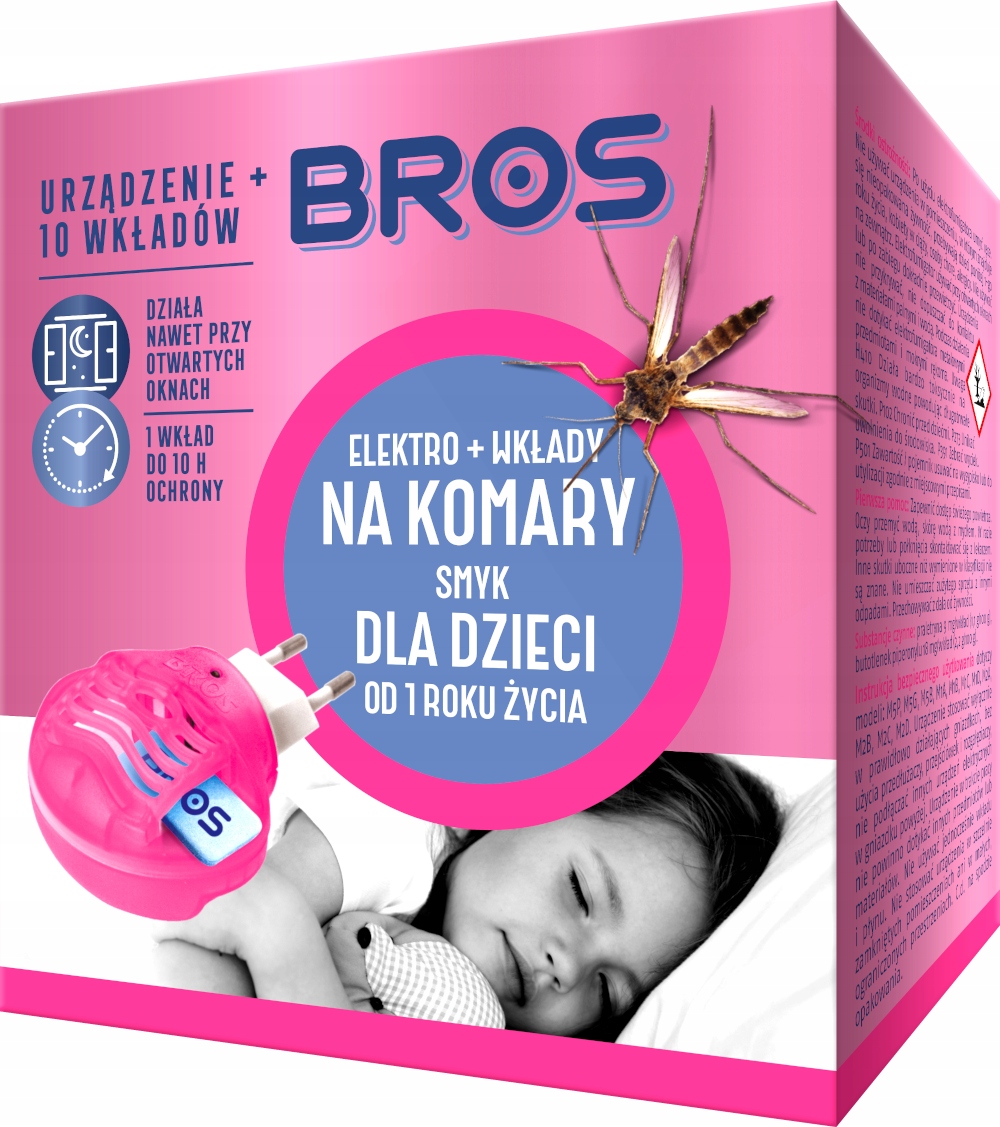 

Bros Elektro Wkłady Na Komary Dla Dzieci