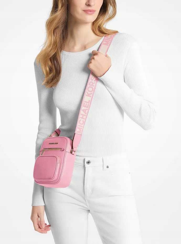 Michael Kors kožená kabelka Jet Set dárkové balení Zdarma 35T4GTTC2L
