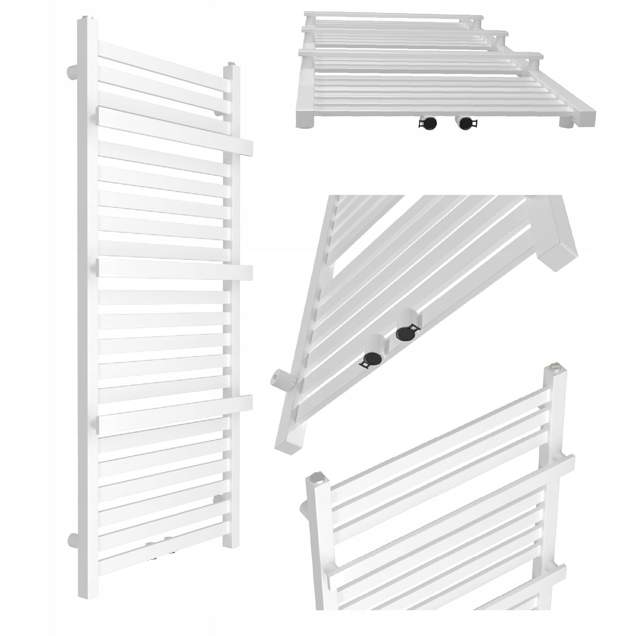 Koupelnový Radiátor Gold-mid 1150x430 Bílý Lesk