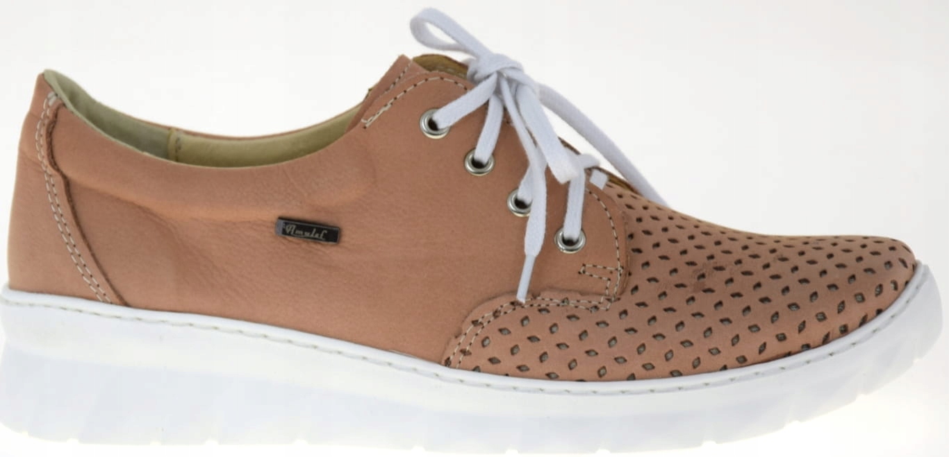 Dámské Kožené Polobotky Na Lehkém Spodku 447 R38