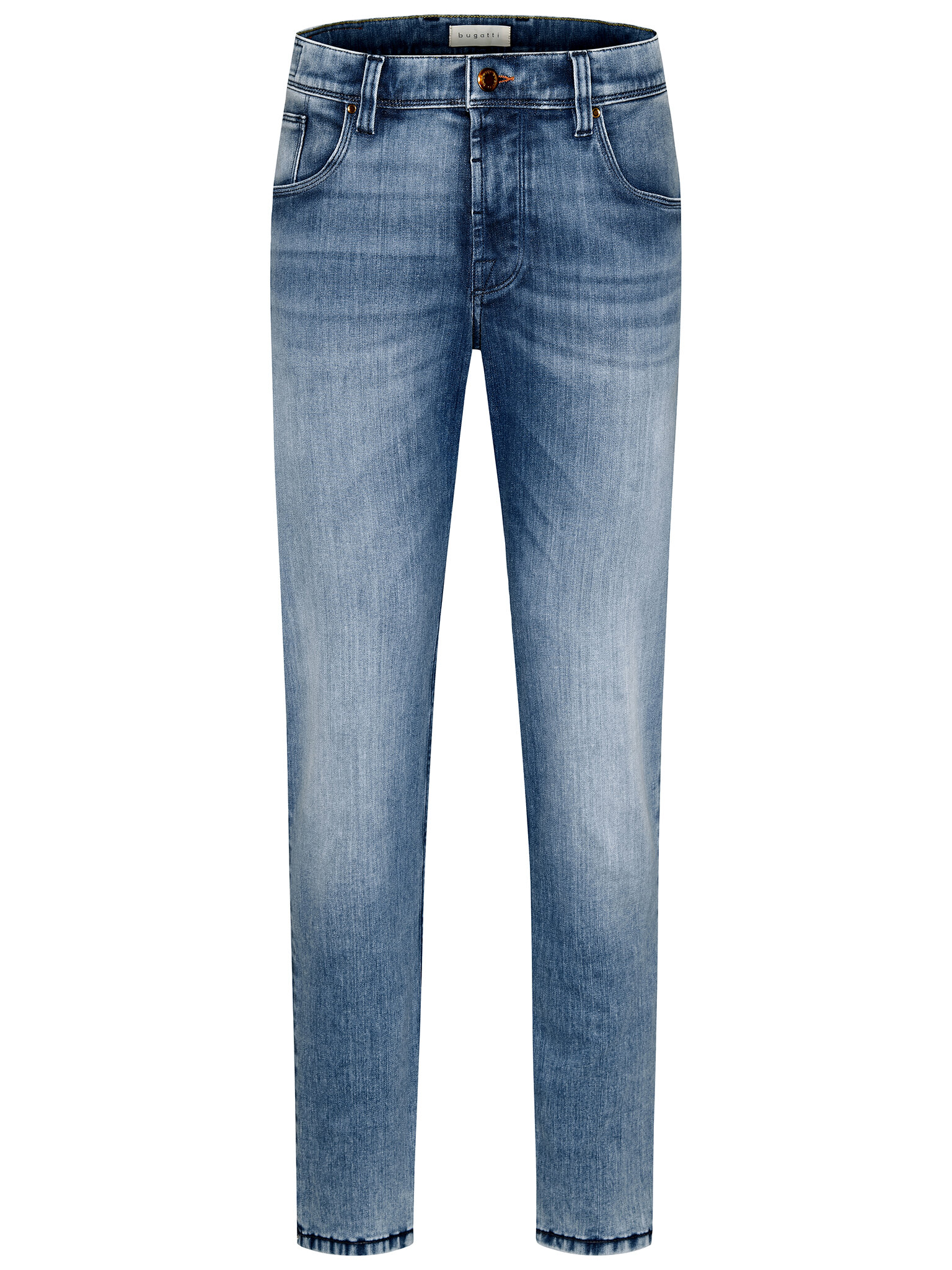 Bugatti Jeansy 3108D 36662 Niebieski Slim Fit