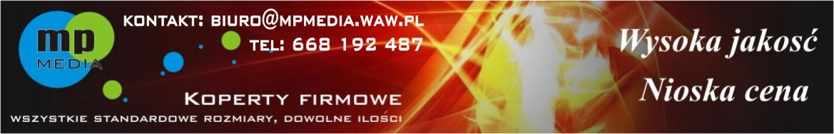 KOPERTY FIRMOWE C6 prestige z nadrukiem 100szt. EAN (GTIN) 5905926480507