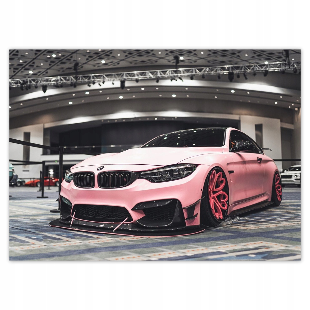 

Fototapety flizelina 254x184 Różowe Bmw