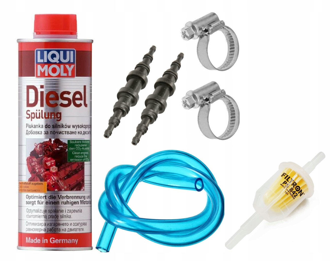 Zestaw do czyszczenia wtryskiwaczy diesla Liqui Moly Diesel Spülung 500 ml