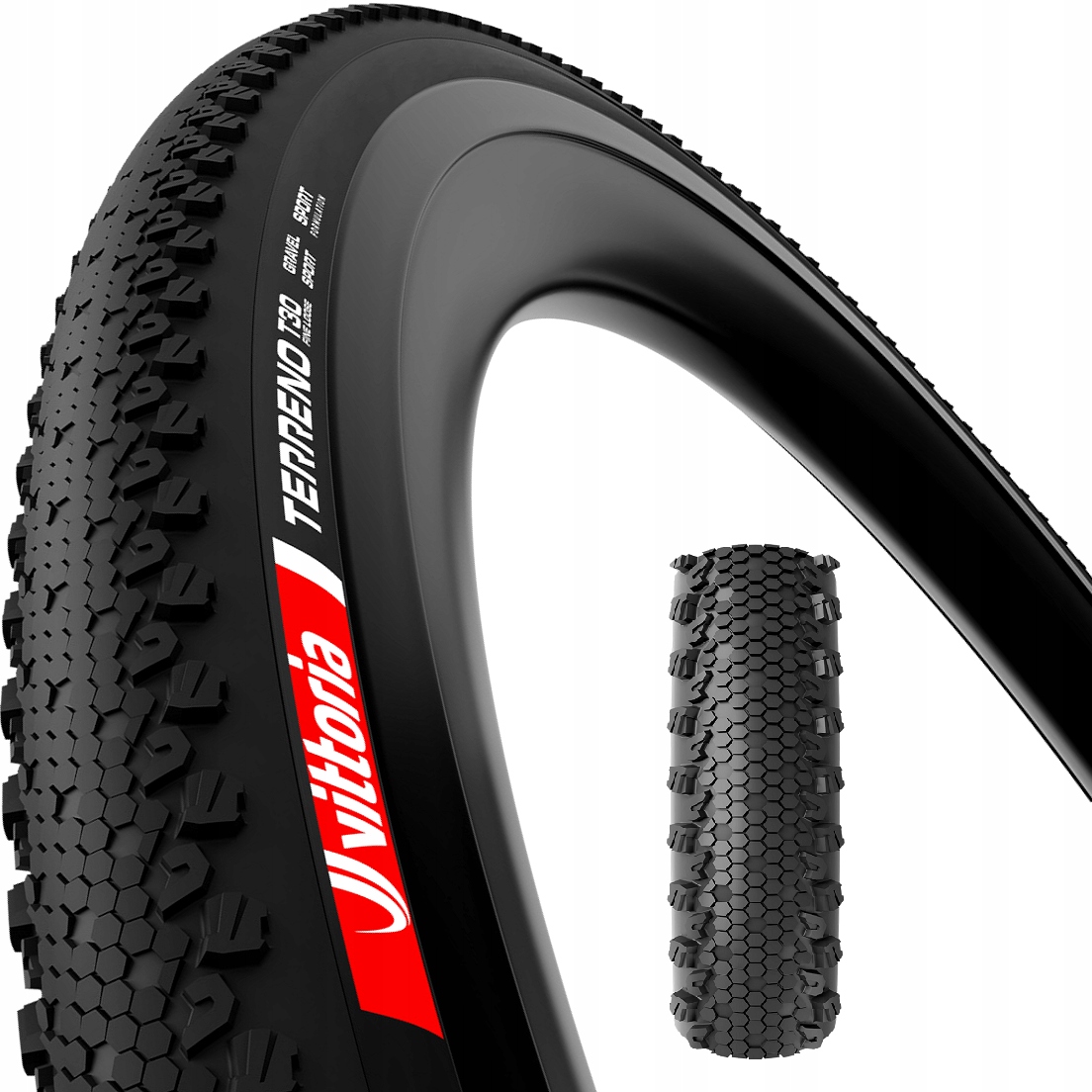 Opona drutowa, gravelowa Vittoria Terreno T30 G2.0 700 x 38C Gravel Sport