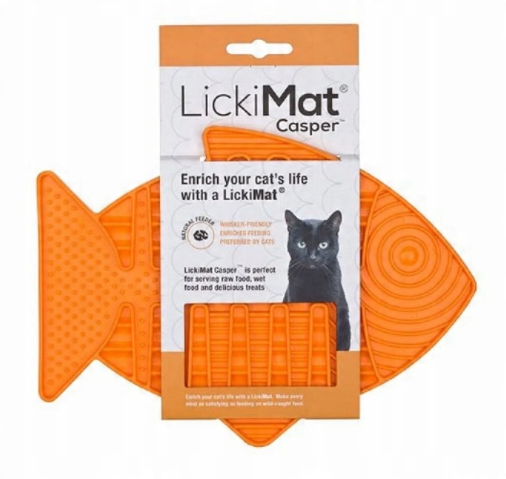 

Mata LickiMat Classic Casper rybka pomarańczowa