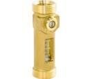 Zawór równoważąco-pomiarowy Tacosetter Inline 100 DN15, 0.6-2.4 L/min, Gz 3
