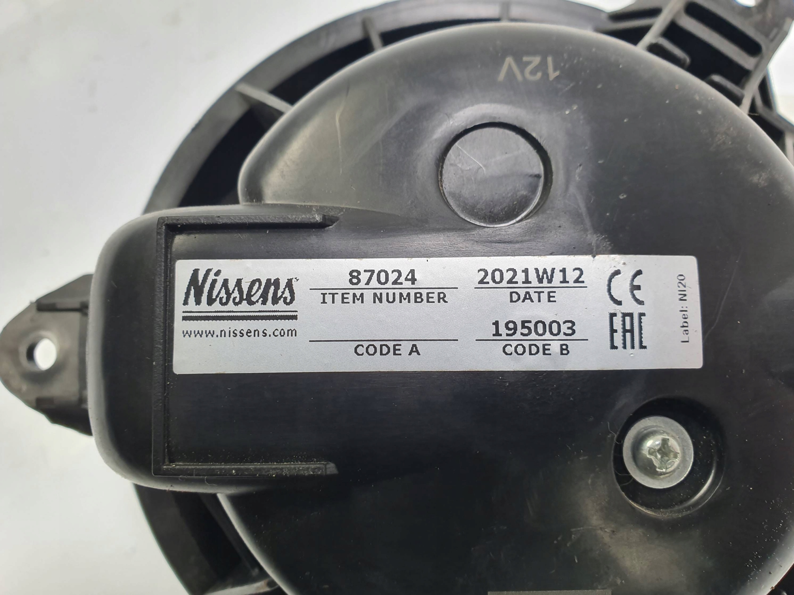 fan cab RENAULT MASTER II