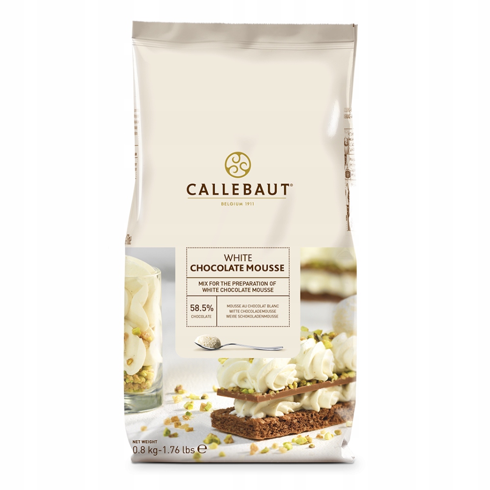 Callebaut čokoládová pěna bílá 800 g