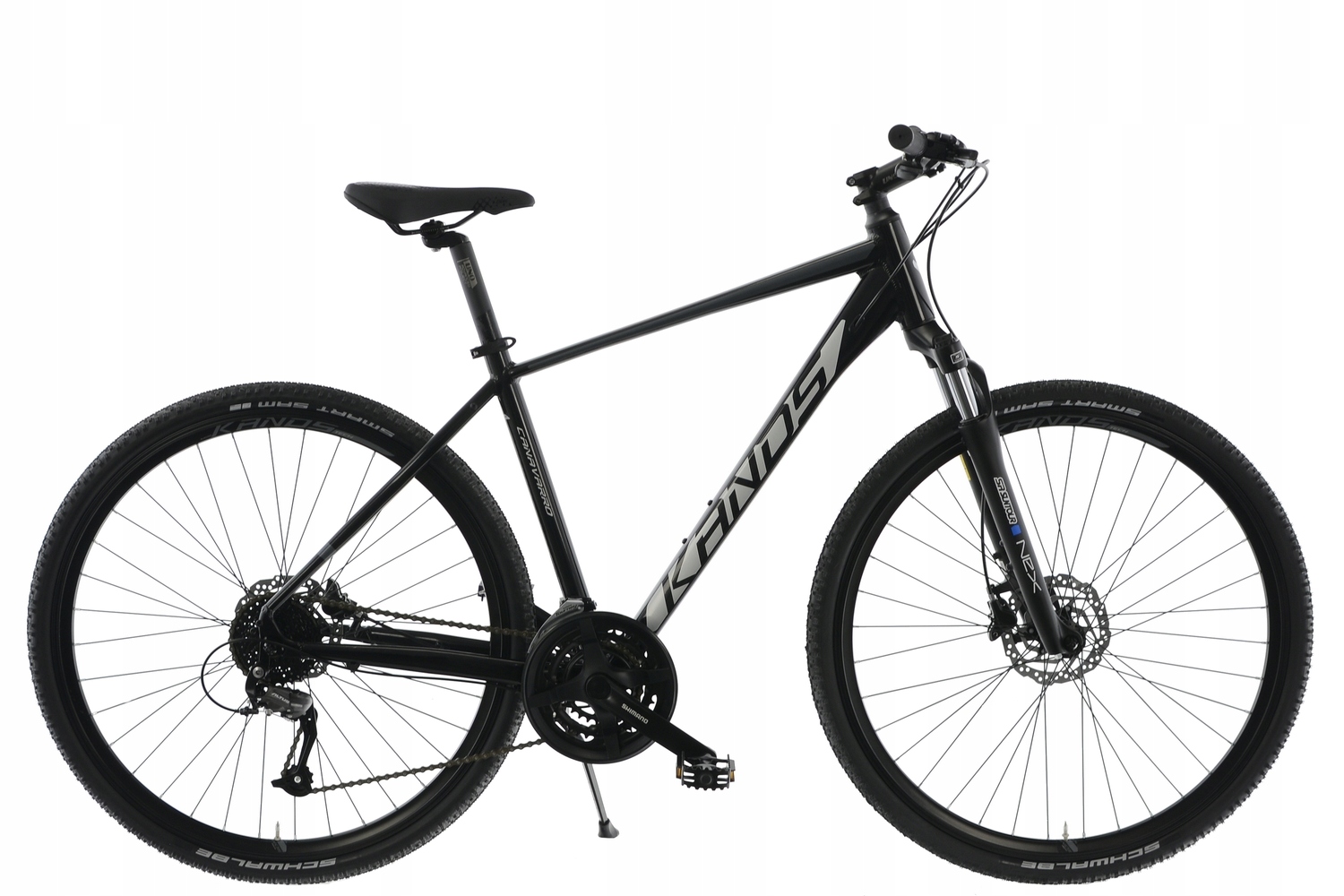 Rower Crossowy 28 Kands Canavaro M 2024 czarno-szary połysk R21