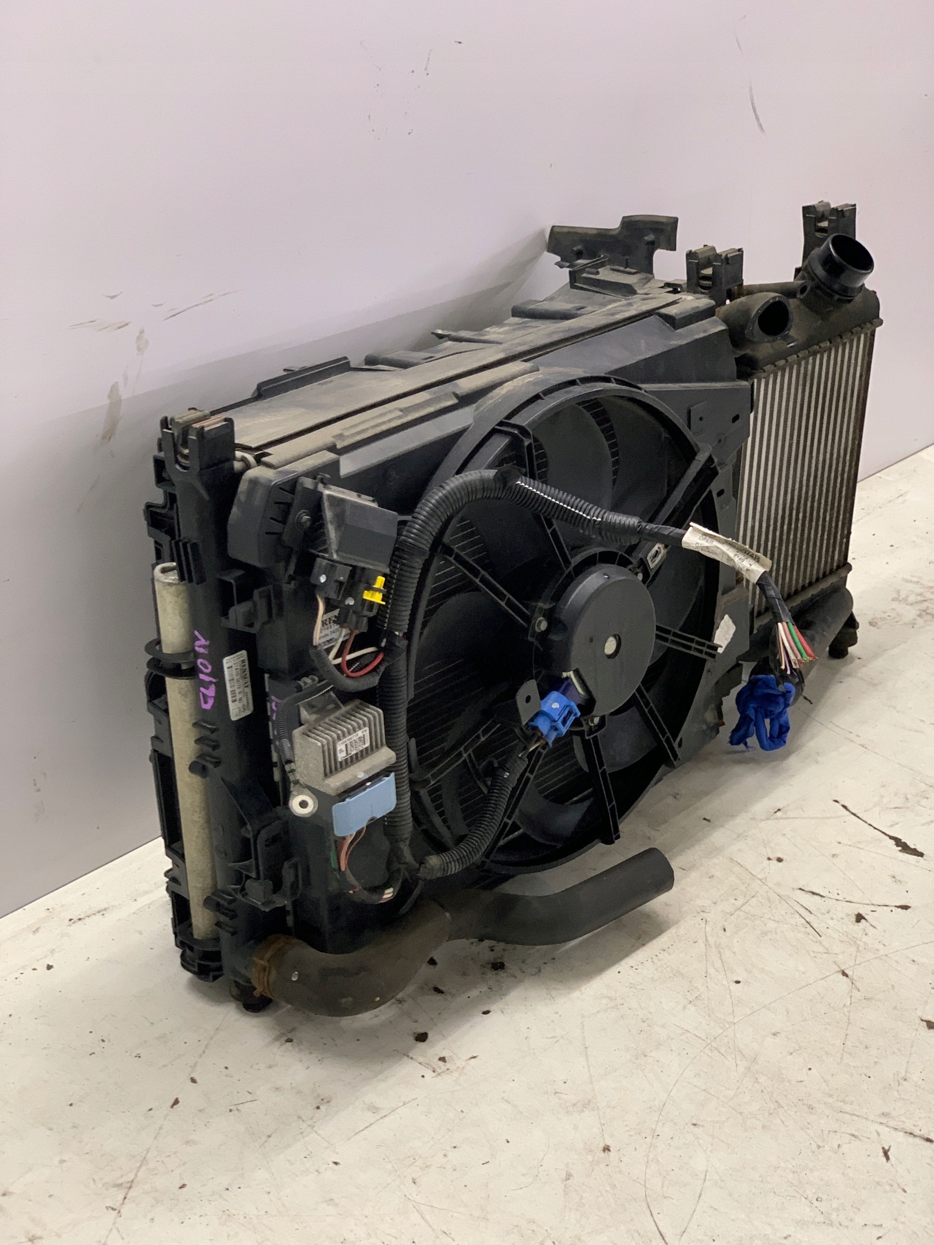 front body wall front radiator RENAULT CLIO IV 1.5 DCI