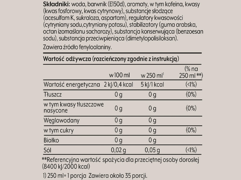 3x SYROP KONCENTRAT SODASTREAM KWIAT CZARNEGO BZU ZERO 9L NAPOJU Z 440ML Pojemność 440 ml