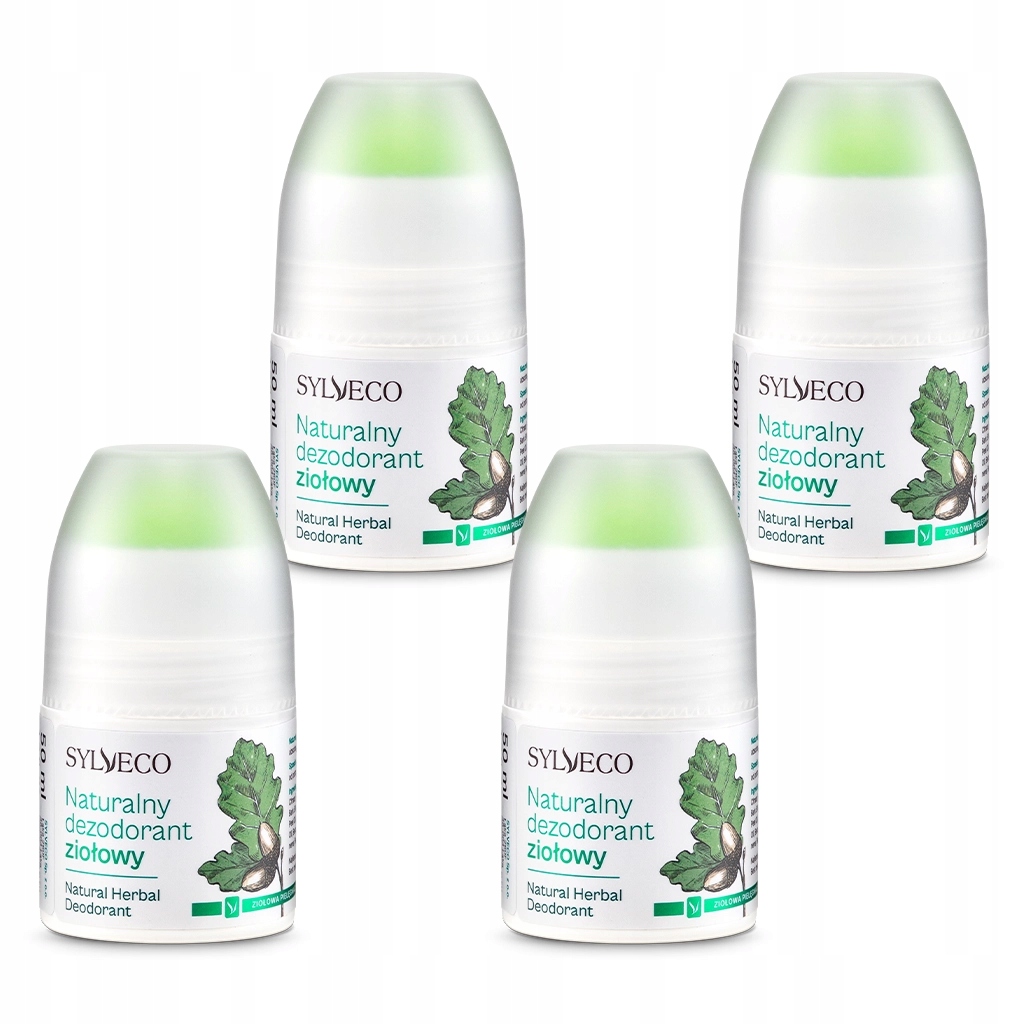 Sylveco Přírodní bylinný deodorant 4x50 ml (3+1)