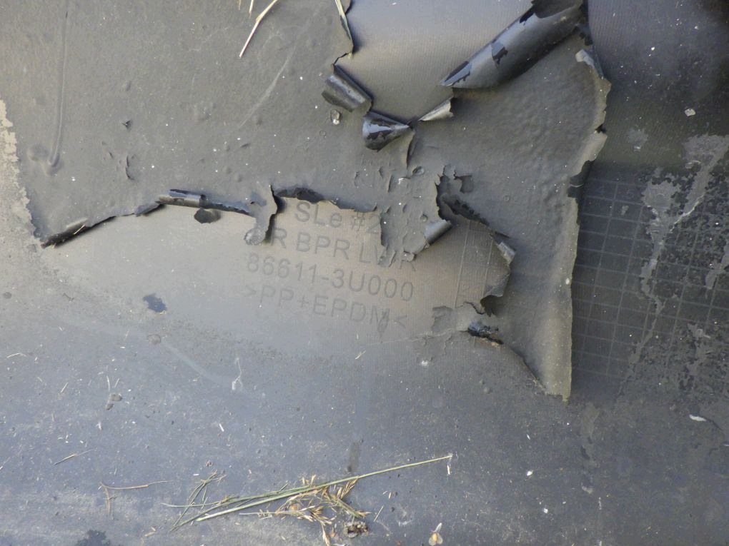 KIA SPORTAGE III 3 10- bumper rear rear part