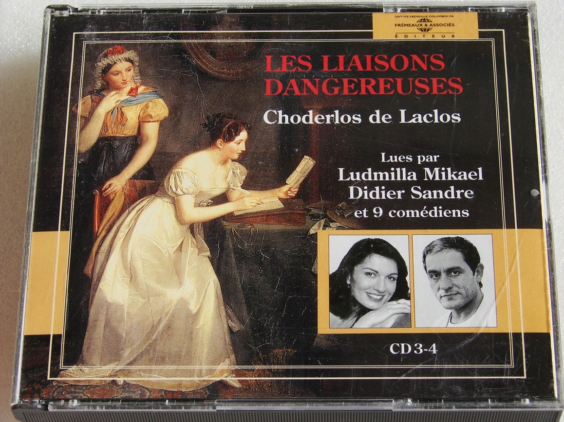 Choderlos de Laclos Les Liaisons Dangereuses 2xCD