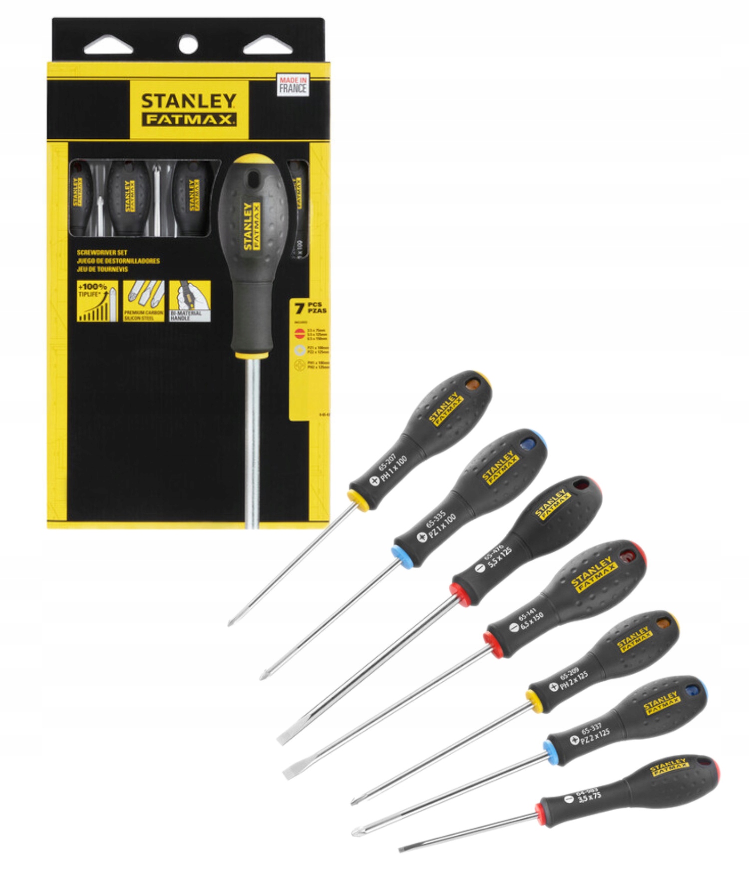 Sada šroubováků Stanley 7ks Ph Pz 65-438