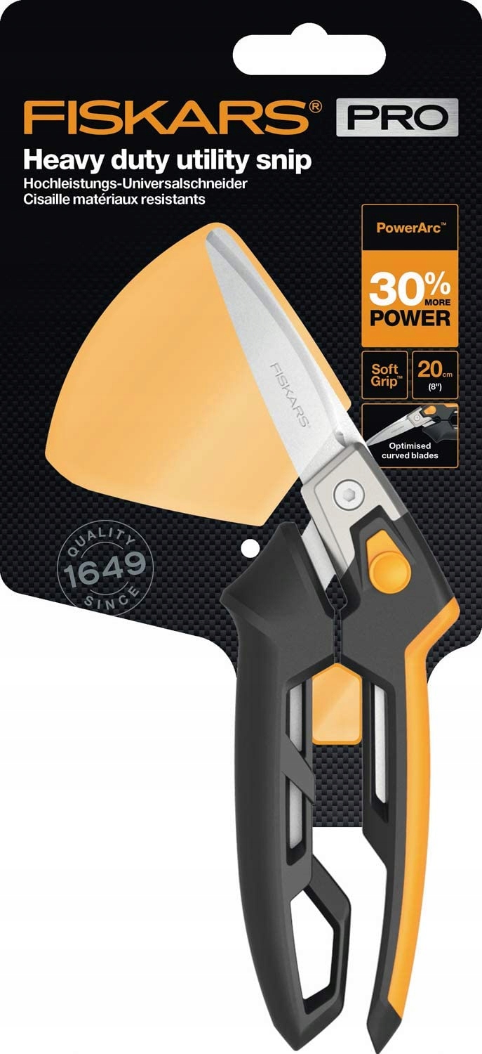 

Fiskars Nożyce Warsztatowe Do Cięż.zadań Powerarc
